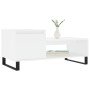 Couchtisch aus Sperrholz weiß 100x50x45 cm von , Couchtisch - Ref: Foro24-830836, Preis: 60,44 €, Rabatt: %