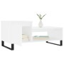 Couchtisch aus Sperrholz weiß 100x50x45 cm von , Couchtisch - Ref: Foro24-830836, Preis: 60,44 €, Rabatt: %