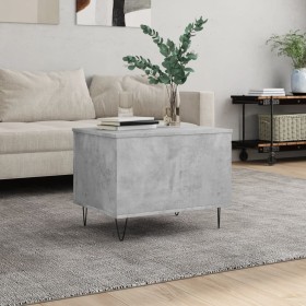 Couchtisch aus Sperrholz grauer Beton 60x44,5x45 cm von , Couchtisch - Ref: Foro24-830952, Preis: 54,87 €, Rabatt: %