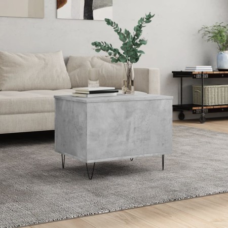 Couchtisch aus Sperrholz grauer Beton 60x44,5x45 cm von , Couchtisch - Ref: Foro24-830952, Preis: 54,87 €, Rabatt: %