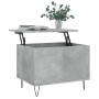 Couchtisch aus Sperrholz grauer Beton 60x44,5x45 cm von , Couchtisch - Ref: Foro24-830952, Preis: 54,87 €, Rabatt: %