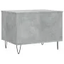 Mesa de centro madera contrachapada gris hormigón 60x44,5x45 cm de , Mesas de centro - Ref: Foro24-830952, Precio: 54,20 €, D...
