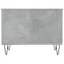 Mesa de centro madera contrachapada gris hormigón 60x44,5x45 cm de , Mesas de centro - Ref: Foro24-830952, Precio: 54,20 €, D...