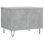 Mesa de centro madera contrachapada gris hormigón 60x44,5x45 cm de , Mesas de centro - Ref: Foro24-830952, Precio: 54,20 €, D...