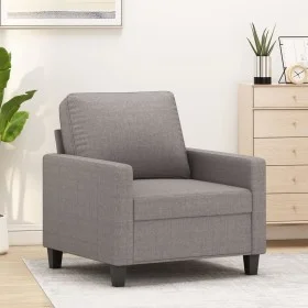 Taupe gray fabric armchair 60 cm by , Sofas - Ref: Foro24-359154, Price: 169,36 €, Discount: %