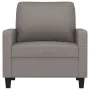 Taupe gray fabric armchair 60 cm by , Sofas - Ref: Foro24-359154, Price: 169,36 €, Discount: %