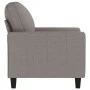 Taupe gray fabric armchair 60 cm by , Sofas - Ref: Foro24-359154, Price: 169,36 €, Discount: %