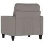 Sillón de tela gris taupé 60 cm de , Sofás - Ref: Foro24-359154, Precio: 169,36 €, Descuento: %