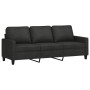 Set Sofas mit Kissen 3 Stück schwarzer Stoff von , Sofas - Ref: Foro24-3201432, Preis: 699,46 €, Rabatt: %