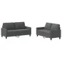 2-piece dark gray fabric sofa set with cushions by , Sofas - Ref: Foro24-3201445, Price: 438,02 €, Discount: %