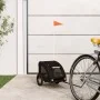 Fahrradanhänger Haustiere Eisen Stoff Oxford schwarz von , Kinderwagen für Haustiere - Ref: Foro24-93954, Preis: 93,32 €, Rab...