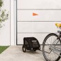 Remolque de bicicleta mascotas hierro tela Oxford negro de , Cochecitos para mascotas - Ref: Foro24-93954, Precio: 95,77 €, D...