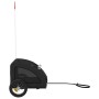 Remolque de bicicleta mascotas hierro tela Oxford negro de , Cochecitos para mascotas - Ref: Foro24-93954, Precio: 95,77 €, D...