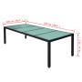 11-piece garden dining set and black synthetic rattan cushions by vidaXL, Garden sets - Ref: Foro24-42570, Price: 890,41 €, D...