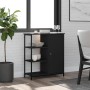 Aparador de madera de ingeniería negro 70x30x80 cm de , Aparadores - Ref: Foro24-835489, Precio: 71,67 €, Descuento: %