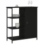 Engineered wood black sideboard 70x30x80 cm by , Sideboards - Ref: Foro24-835489, Price: 70,64 €, Discount: %