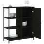Aparador de madera de ingeniería negro 70x30x80 cm de , Aparadores - Ref: Foro24-835489, Precio: 71,67 €, Descuento: %