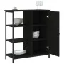 Engineered wood black sideboard 70x30x80 cm by , Sideboards - Ref: Foro24-835489, Price: 70,64 €, Discount: %