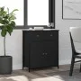 Black engineered wood sideboard 70x30x80 cm by , Sideboards - Ref: Foro24-835524, Price: 77,83 €, Discount: %