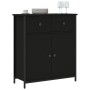 Black engineered wood sideboard 70x30x80 cm by , Sideboards - Ref: Foro24-835524, Price: 78,80 €, Discount: %