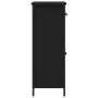 Black engineered wood sideboard 70x30x80 cm by , Sideboards - Ref: Foro24-835524, Price: 78,80 €, Discount: %