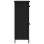 Black engineered wood sideboard 70x30x80 cm by , Sideboards - Ref: Foro24-835524, Price: 77,83 €, Discount: %