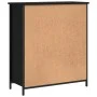 Black engineered wood sideboard 70x30x80 cm by , Sideboards - Ref: Foro24-835524, Price: 77,83 €, Discount: %