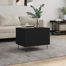 Couchtisch aus schwarzem Sperrholz, 60 x 44,5 x 45 cm von , Couchtisch - Ref: Foro24-830949, Preis: 56,52 €, Rabatt: %