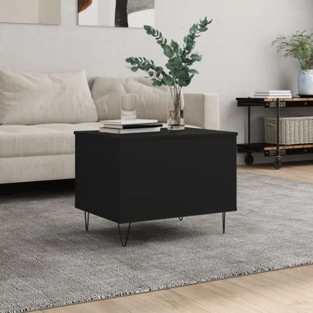Couchtisch aus schwarzem Sperrholz, 60 x 44,5 x 45 cm von , Couchtisch - Ref: Foro24-830949, Preis: 55,83 €, Rabatt: %