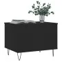 Black plywood coffee table 60x44.5x45 cm by , Coffee table - Ref: Foro24-830949, Price: 55,83 €, Discount: %