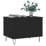 Mesa de centro madera contrachapada negro 60x44,5x45 cm de , Mesas de centro - Ref: Foro24-830949, Precio: 56,46 €, Descuento: %