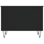 Mesa de centro madera contrachapada negro 60x44,5x45 cm de , Mesas de centro - Ref: Foro24-830949, Precio: 56,46 €, Descuento: %