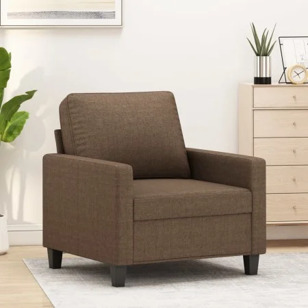 Brown fabric armchair 60 cm by , Sofas - Ref: Foro24-359150, Price: 157,93 €, Discount: %