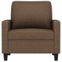 Brown fabric armchair 60 cm by , Sofas - Ref: Foro24-359150, Price: 160,60 €, Discount: %