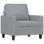 Sofagarnitur mit Kissen 4-teilig aus hellgrauem Stoff von , Sofas - Ref: Foro24-3201436, Preis: 637,68 €, Rabatt: %