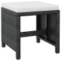 Garden dining set 9 pieces synthetic rattan and black wood by vidaXL, Garden sets - Ref: Foro24-42530, Price: 613,14 €, Disco...