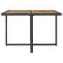 Garten-Essgruppe, 9-teilig, synthetisches Rattan und schwarzes Holz von vidaXL, Gartensets - Ref: Foro24-42530, Preis: 613,14...