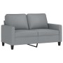Sofagarnitur mit Kissen 2-teilig aus hellgrauem Stoff von , Sofas - Ref: Foro24-3201460, Preis: 469,48 €, Rabatt: %