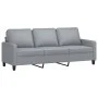 Sofa set with cushions 2 pieces light gray fabric by , Sofas - Ref: Foro24-3201460, Price: 461,95 €, Discount: %