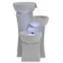 Indoor water fountain with LED made of polyresin by vidaXL, Fountains and waterfalls - Ref: Foro24-244290, Price: 61,30 €, Di...