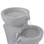 Indoor water fountain with LED made of polyresin by vidaXL, Fountains and waterfalls - Ref: Foro24-244290, Price: 61,30 €, Di...
