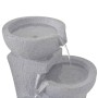 Wasserfontäne für den Innenbereich mit Polyresin-LED von vidaXL, Brunnen und Wasserfälle - Ref: Foro24-244290, Preis: 68,01 €...