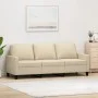 Sofá de 3 plazas de tela crema 180 cm by , Sofas - Ref: Foro24-359173, Price: 269,39 €, Discount: %