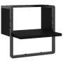 Wandregal mit Stange Schwarz 30x25x30 cm von , Regale und Regale - Ref: Foro24-836278, Preis: 12,79 €, Rabatt: %