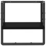 Estante de pared con barra negro 30x25x30 cm de , Estantes y estanterías - Ref: Foro24-836278, Precio: 12,66 €, Descuento: %