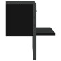Wandregal mit Stange Schwarz 30x25x30 cm von , Regale und Regale - Ref: Foro24-836278, Preis: 12,79 €, Rabatt: %