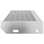 Gitterstufe aus feuerverzinktem Stahl 80x24x7 cm von , Treppenmatten - Ref: Foro24-155679, Preis: 39,05 €, Rabatt: %