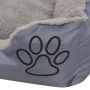 Hundebett mit gepolstertem Kissen Größe XL grau von vidaXL, Betten für Hunde - Ref: Foro24-170416, Preis: 46,00 €, Rabatt: %