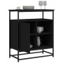 Schwarzes Sideboard aus Holzwerkstoff, 69 x 35 x 80 cm von , Sideboards - Ref: Foro24-835544, Preis: 61,84 €, Rabatt: %