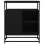 Aparador de madera de ingeniería negro 69x35x80 cm de , Aparadores - Ref: Foro24-835544, Precio: 61,08 €, Descuento: %